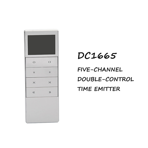 dooya 5 channel dc1665 5-channel double-control time remote control transmitter