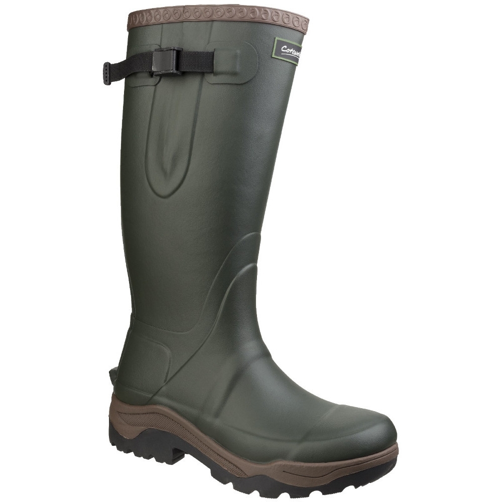 Cotswold Mens Compass Neoprene Slip Resistant Rubber Wellington Boots UK Size 10 (EU 44, US 11)