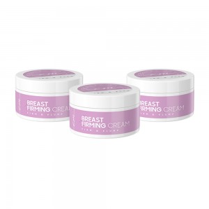 Eco Masters Breast Firming Cream - Plump, Lift & Hydrate - Natural Herbal Formula - With Rose Water - Massage Daily To Support Tightening - 3 Pack