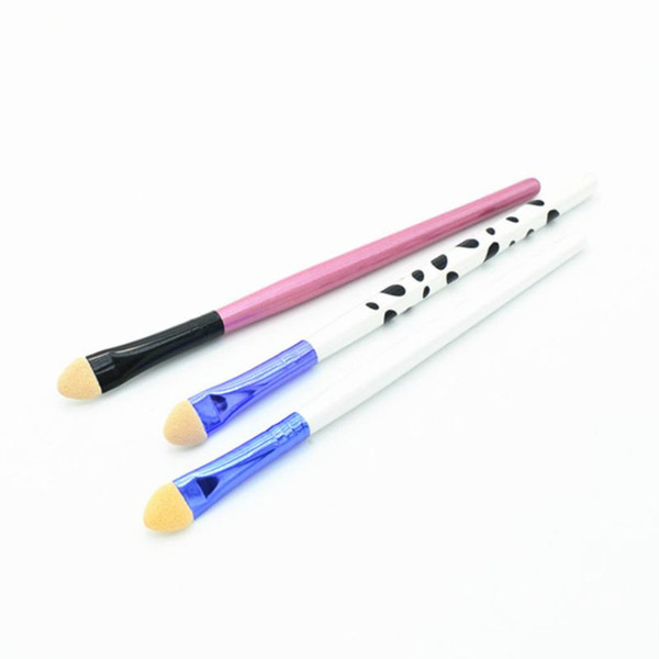 sell sponge brush women's fashion makeup brushes wooden foundation cosmetic eyebrow eyeshadow brush makeup tools