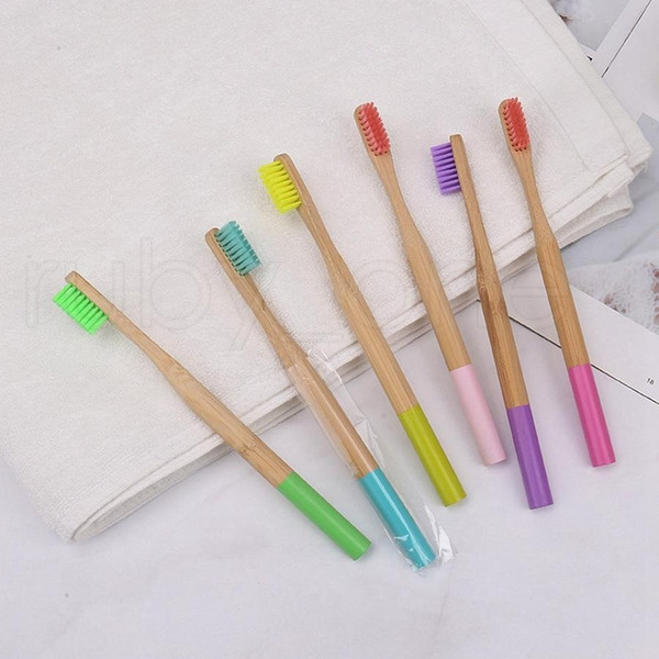 natural bamboo toothbrush tools wood cepillo de dientes soft bristles natural eco bamboo fibre travel wooden handle toothbrush