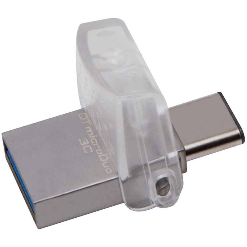 Kingston 32GB DataTraveler Micro Duo 3C USB / USB-C 3.1 Flash Drive - 100MB/s