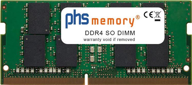 PHS-memory 32GB RAM Speicher für HP Pavilion 14-bf013nf DDR4 SO DIMM 2666MHz PC4-2666V-S (SP292831)