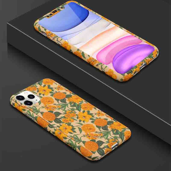 phone case for iphone 11/11pro/11 pro max xr x/xs xsmax 7p/8p 7/8 6p/6sp 6/6s fashion plastic back cover with flower print wholesale