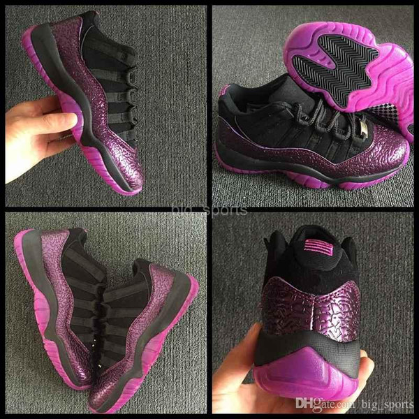2018 new fashion 11 xi womans basketball shoes black pink purple women sneakers 11s trainers zapatos athletics brand sport shoes 36-40