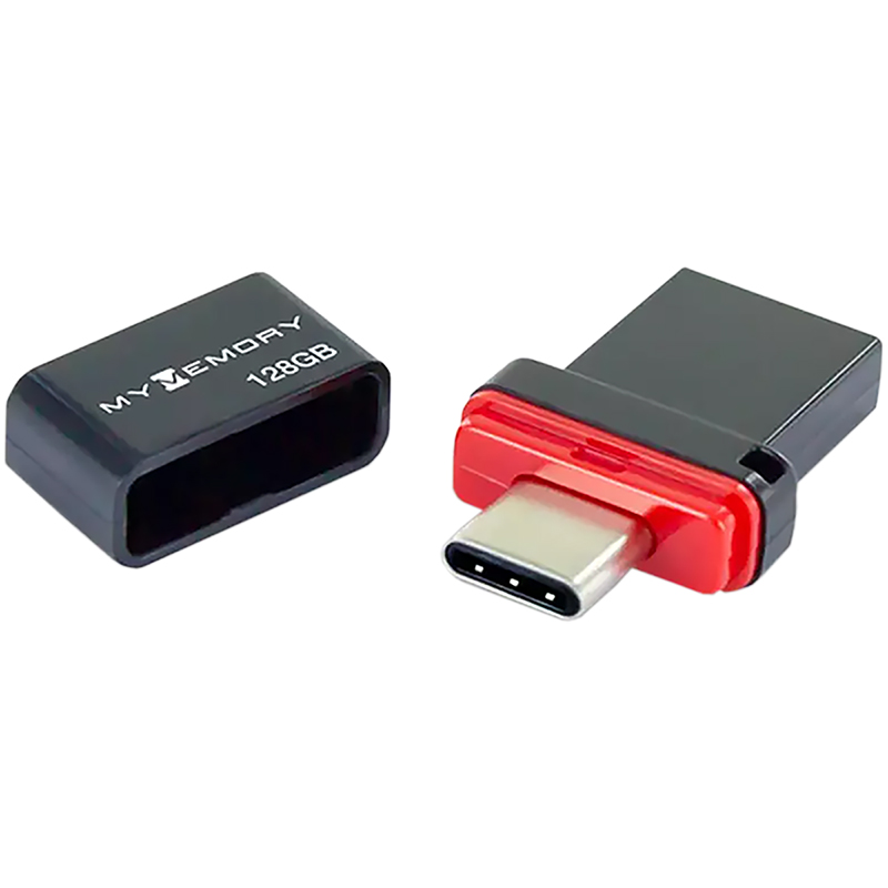 MyMemory 128GB Dual USB-C & USB 3.1 Flash Drive - 200MB/s