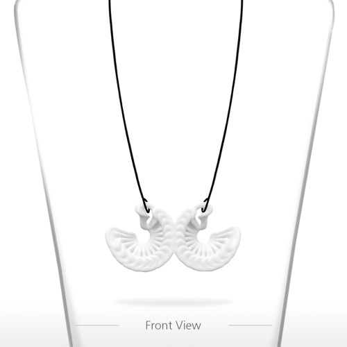 Wings Tomfeel 3D Printed Jewelry Original Design Unique Model