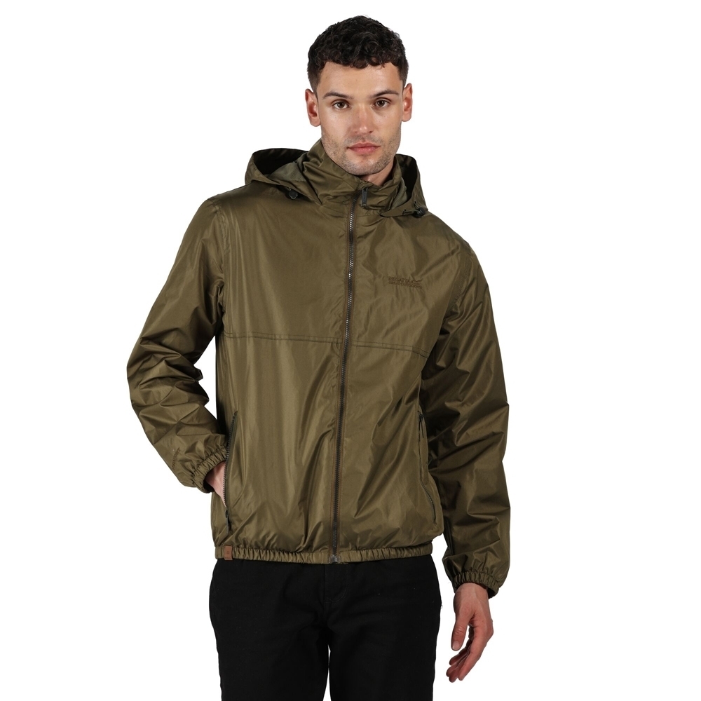 Regatta Mens Ladomir Waterproof Hooded Durable Jacket S - Chest 37-38' (94-96.5cm)