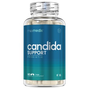 Candida Support - Reguliert Hefe Infektionen und das Bakteriumniveau im Darm - Probiotika für den Darm in einer natürlichen Ergänzung  - 60 Kapseln
