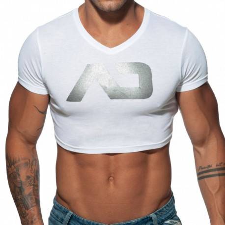 Addicted AD Crop Top - White XL