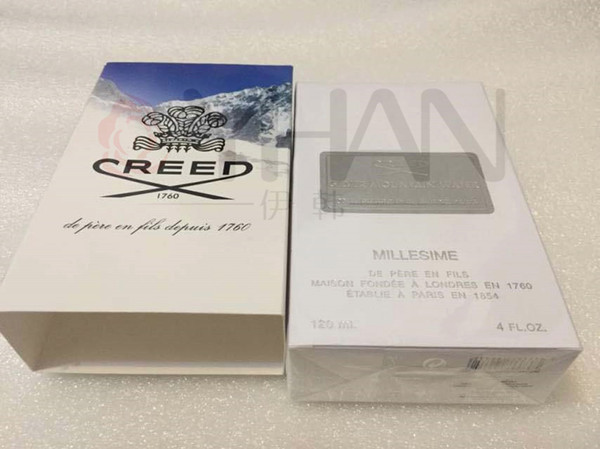 perfumes brand cologne creed sliver mountain water for men cologne 120ml with long lasting time good smell