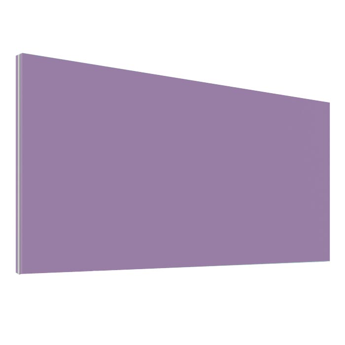 Office Desk Screen Light Purple 1000mm Wide - Height 480mm