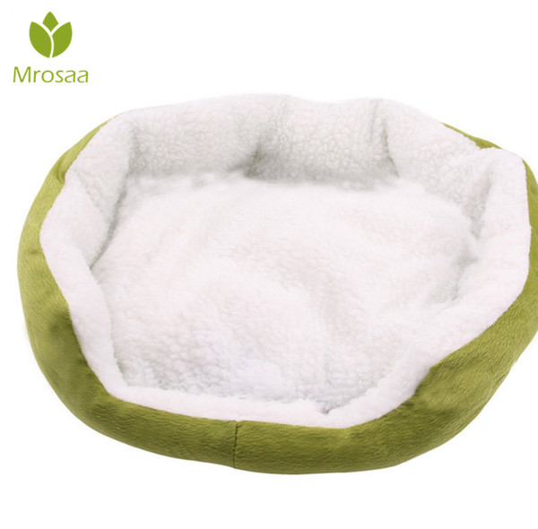 1pcs soft cat bed winter house for cat warm cotton dog pet products mini puppy pet dog bed soft comfortable cushion