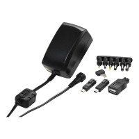 PAH30 Universal USB Power Adapter 2250mA - Black