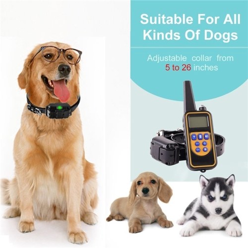 880 Electric Dog Training Collar Pet Remote Control Waterproof