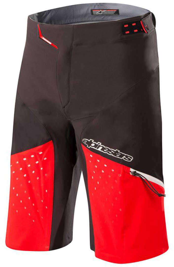 Alpinestars Drop Pro Shorts Schwarz Rot 36