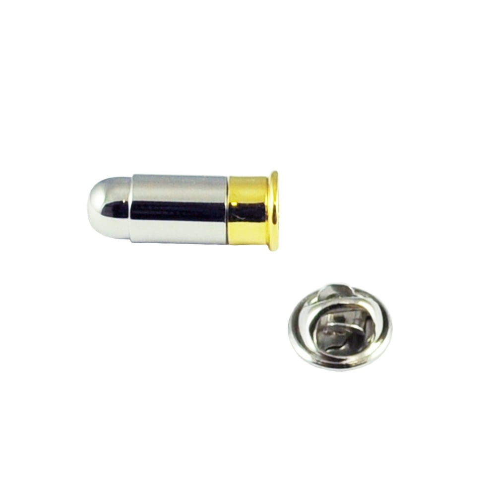 Bullet Lapel Pin Badge