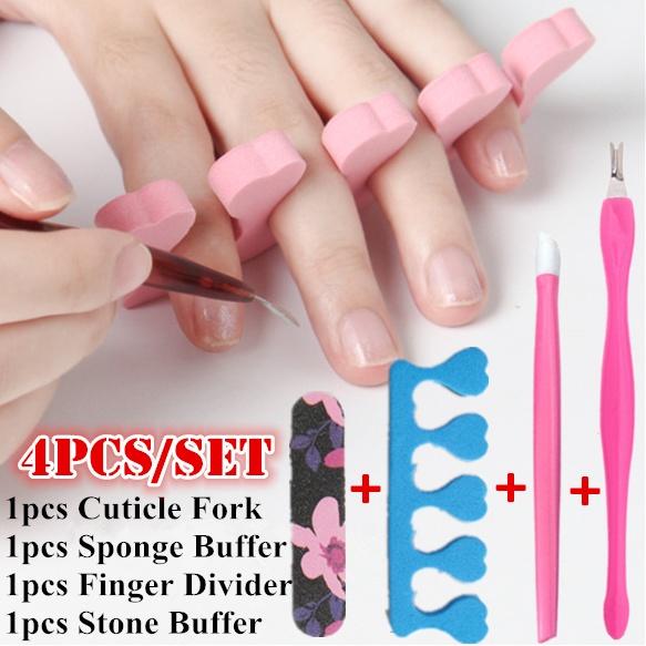 manicure tools set nail scissors clipper cuticle remover nail cuticle pusher pedicure ingrown file toenail lifter corrector