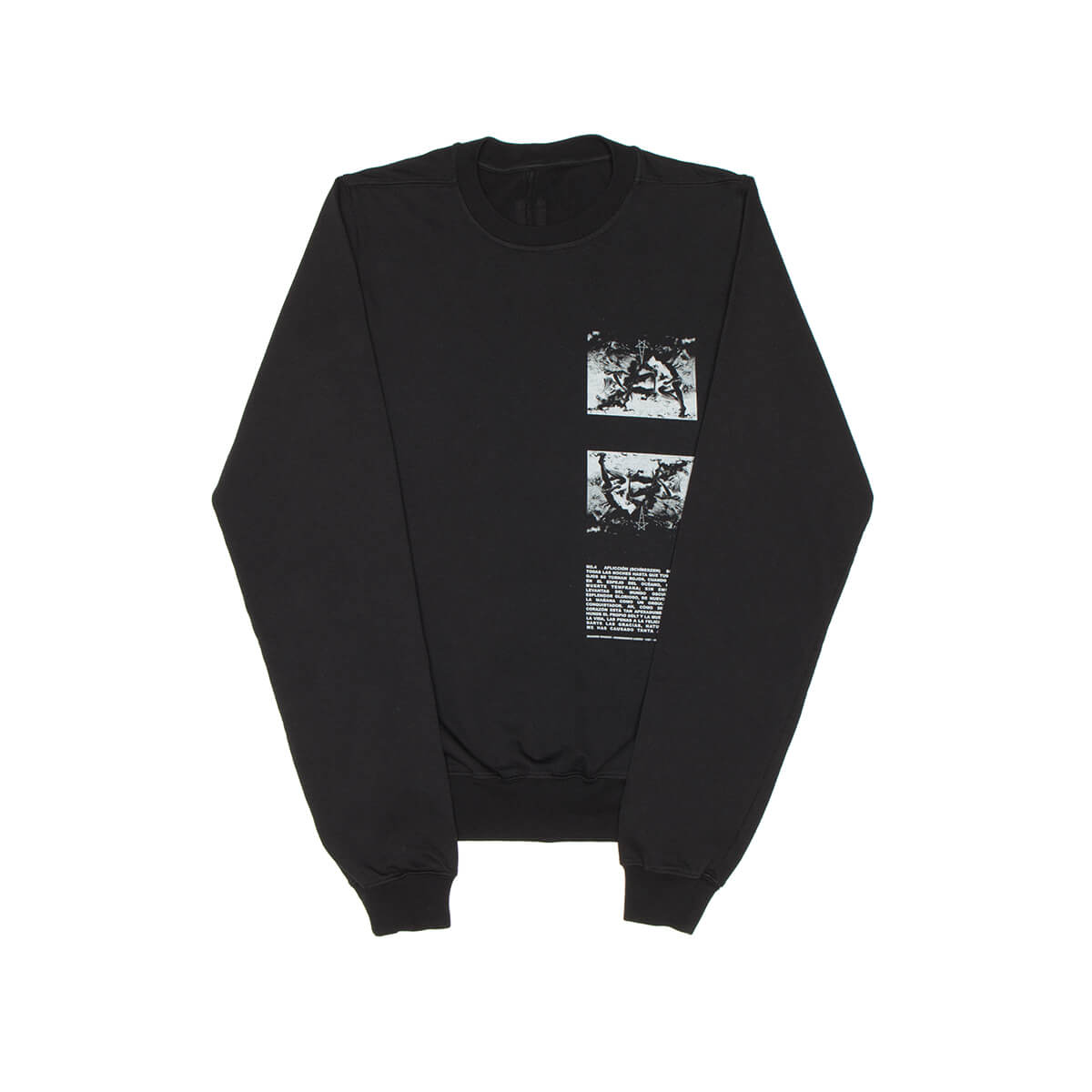 RICK OWENS DRKSHDW Crew neck sweatshirt