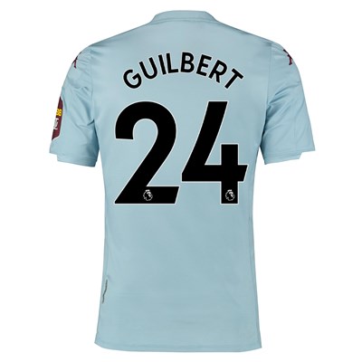 Aston Villa Away Elite Fit Shirt 2019-20 with Guilbert 24 printing