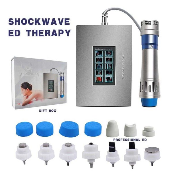 Mini Home use Shockwave Physical Therapy Machine 7 Treatment Tips Shock Wave Therapy Equipment Electric For ED