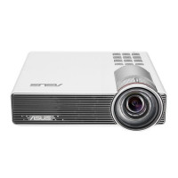 ASUS P3B - DLP-Projektor - RGB-LED-Matrix - 800 lm - WXGA (1280 x 800)