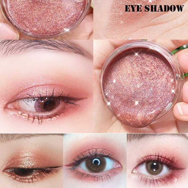 liquid eye shadow fashion waterproof liquid eye shadow eyeliner combination women cosmetic long lasting easy makeup to use