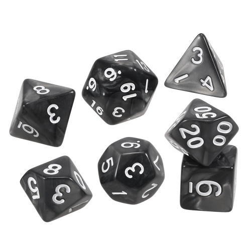 Dés polyhédral de 7 PCS