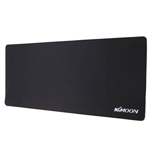KKmoon 900*400*3mm Large Size Plain Black Extended Water-resistant Anti-slip Rubber Speed Gaming Game Mouse Mice Pad Desk Mat