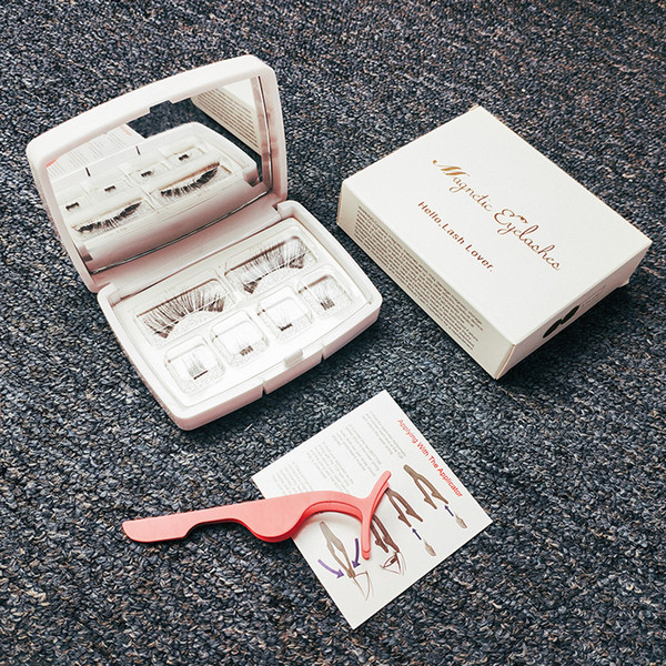 false eyelashes magnetic eyelashes faux cils magnetic false eyelash extension 3d natural with gift box