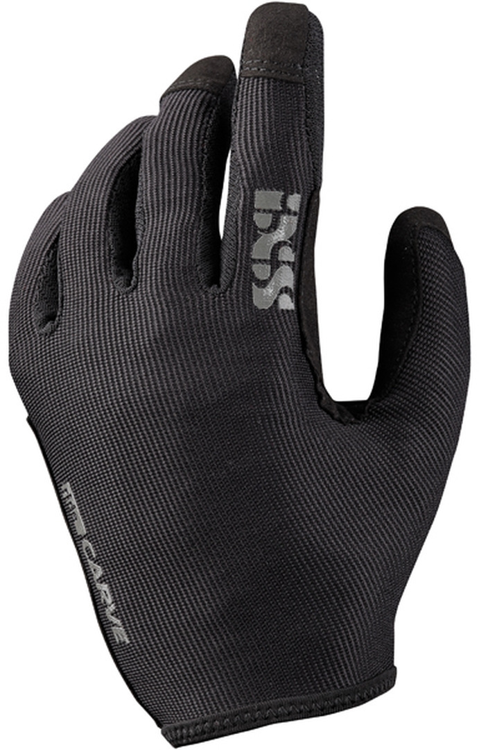 IXS Carve Motocross Gloves, black, Size S, black, Size S