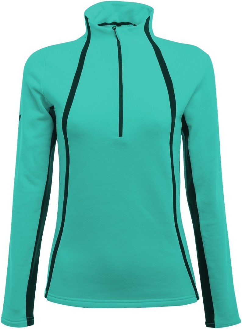 Dainese HP2 Mid Half Zip Ladies T-Shirt fonctionnel Turquoise L