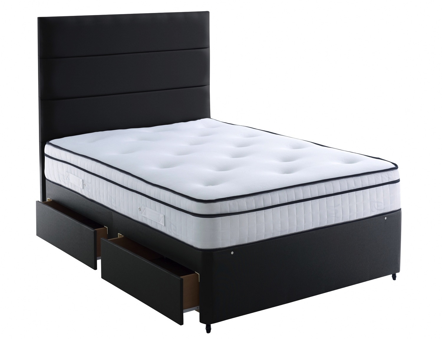 Joseph Pocket Spring Series 2000 Memory Foam Pillow Top Divan Bed