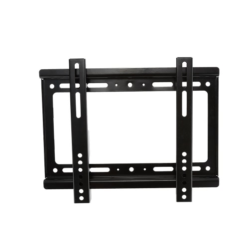 HDTV Wall Mount TV Flat Panel Fixed Mount Flat Screen Bracket with Max 200 * 200 VESA Compatibility and Max.55lbs Loading Capacity for 14