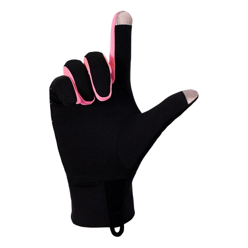 AONIJIE Outdoor Sports Men Women Gloves Warm Windproof Cycling Running Hiking Motorcycle Full Finger Touch Screen Gloves