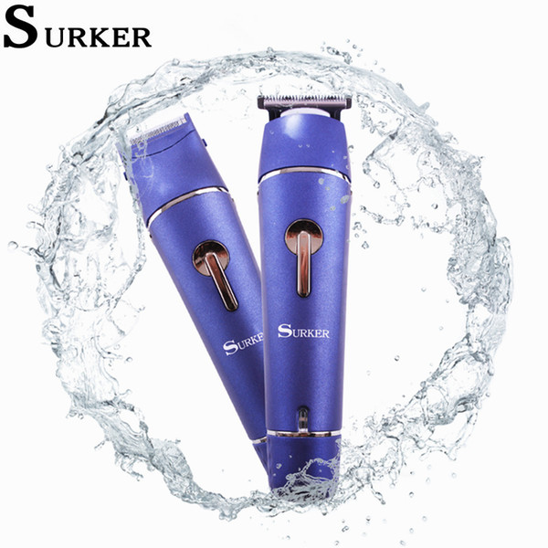 surker 2 in 1 electric shaver professional hair clippers for men rechargeable shaving machine cordless razor haircut machine