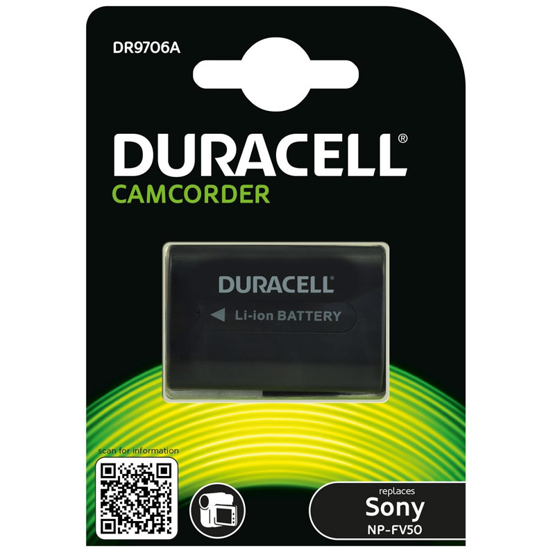 Duracell Sony NP-FV50 Camcorder Battery