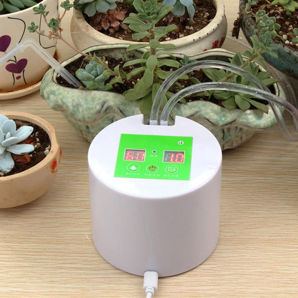 automatic watering succulents rechargeable intelligent timed device balcony office potting watering kits drip irrigation suit