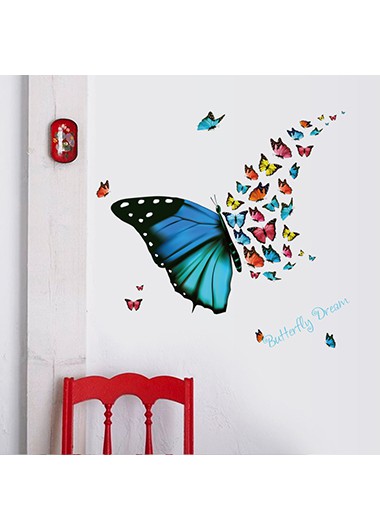 30 X 45cm PVC Butterfly Shape Sticker
