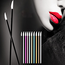 100 Pcs lip brush stick disposable lipstick brush lip film brush lip glaze brush portable makeup brush eyeliner lip gloss lipstick Lightinthebox