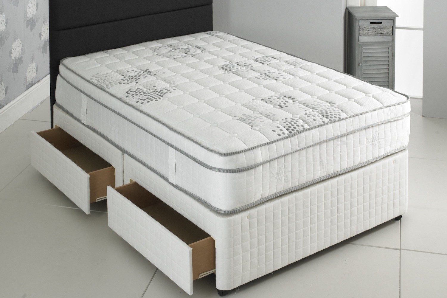 Oasis Pocket Spring Series 2000 Pillow Top Divan Bed