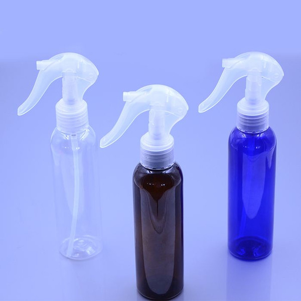 150ml clear/blue/coffee pump makeup bottle color pet cosmetic water sprayer bottle atomizer lotion bottles 20pcs/lot fz108