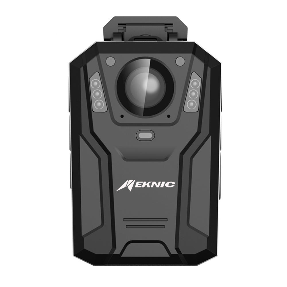 EKNIC DSJ-Q7 1296P 150° View HD Night Vision Police Body Security Camera Laser Position Torch IP76 Motion Detection Driv