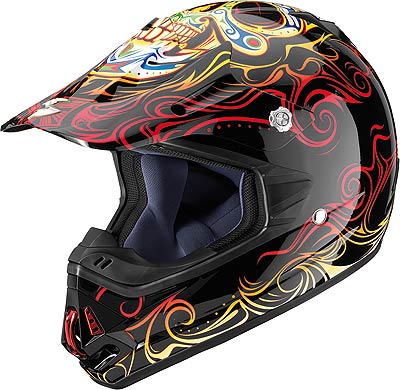 Scorpion VX-17 Calavera, cross helmet