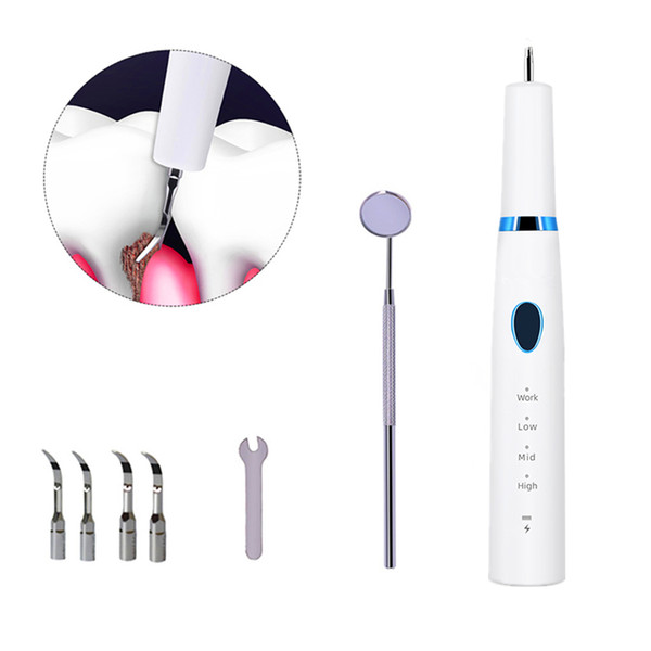 portable scaler dental ultrasonic one-button 3-gear working without ...