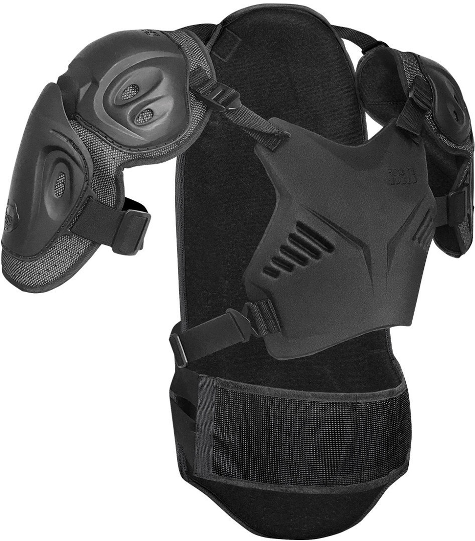 IXS Hammer Evo Protektorenjacke, schwarz, Größe L XL, schwarz, Größe L XL