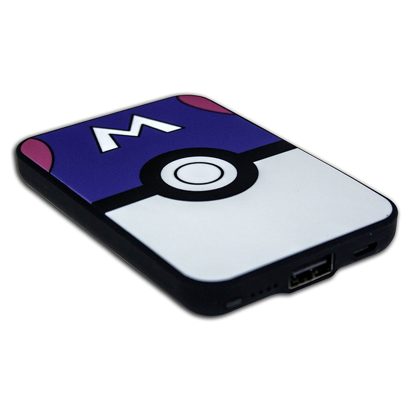 Pokemon Megaball 2.1A Credit Card Sized 5000mAh Power Bank
