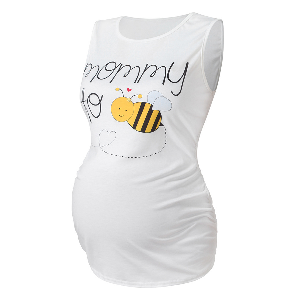 Casual Print  Maternity Tank