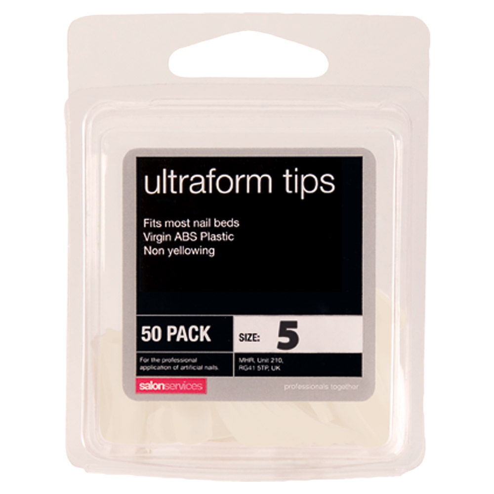 Salon Services Ultraform Tips Size 5 Pack of 50
