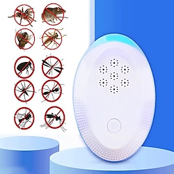 1 pc électronique à ultrasons tueur de moustiques lutte antiparasitaire ultrasons anti-moustiqueanti pest killermosquito fly trap ultrasonic insect repeller Lightinthebox